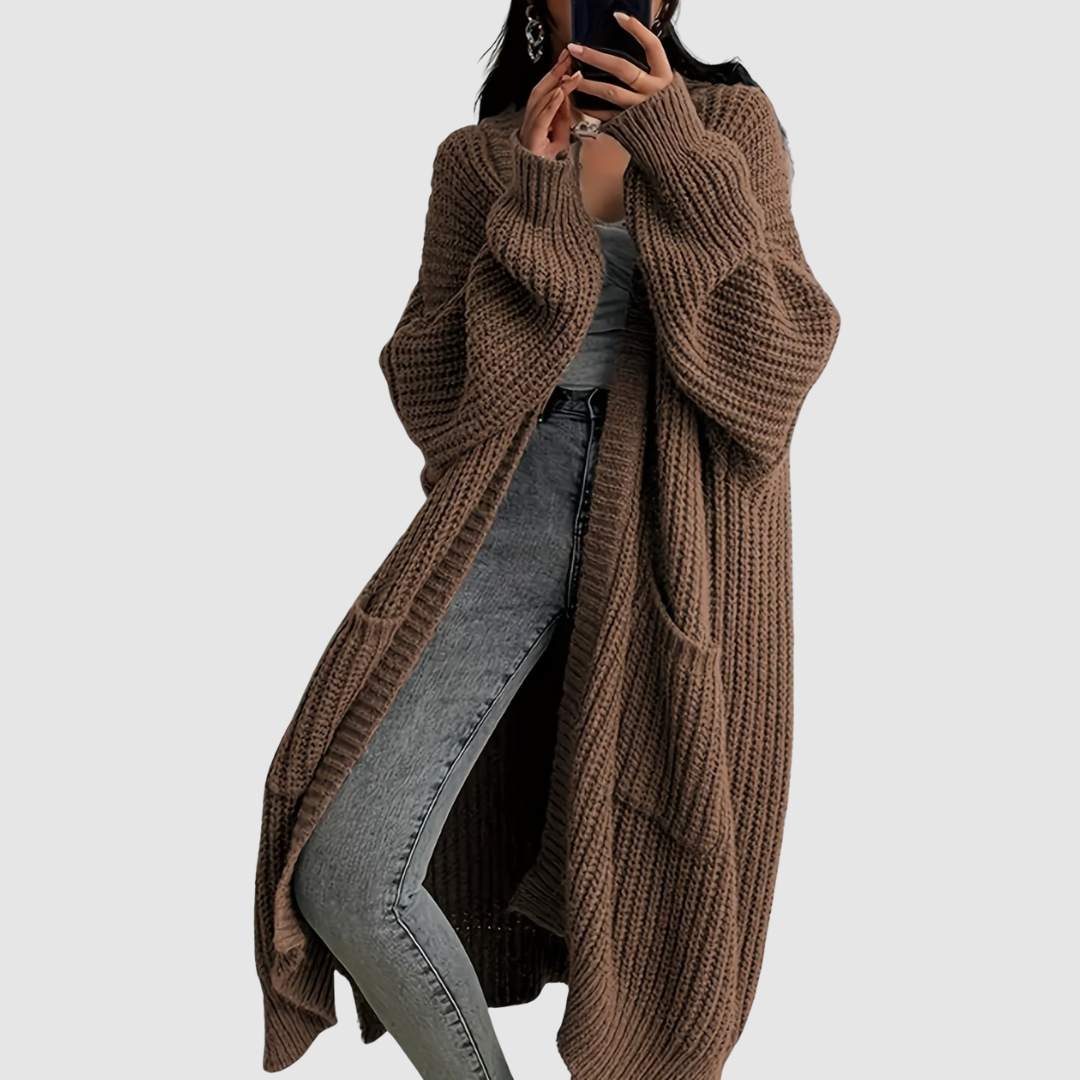 Marie – Mysig lång cardigan – bild 2