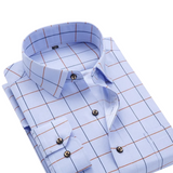 Camisa de estampado marino de algodón premium para Hombre