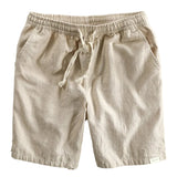 Shorts de Algodón de Estilo Japonés