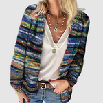 Nikola – Flerfärgad cardigan – bild 2