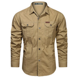 Camisa de algodón premium Florence – Negro