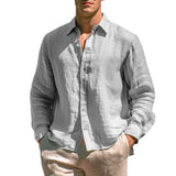 Camisa casual de algodón premium para Hombre