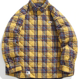 Chaqueta Acolchada Vintage de Algodón