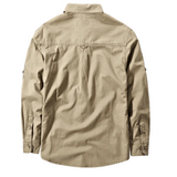 Camisa estilo cargo de algodón para Hombre