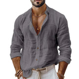 Camisa Atemporal de algodón para Hombre – Blanco