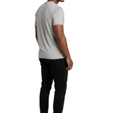 Camiseta Slim-Fit para Hombre en Bruma Plateada