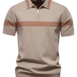 Camiseta Polo Rayada