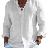 Camisa Atemporal de algodón premium para Hombre – Gris