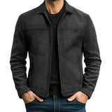 Chaqueta de Cuero Malcolm Timeless para Hombres