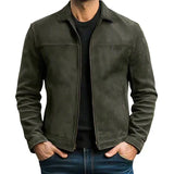 Chaqueta de Cuero Malcolm Timeless para Hombres