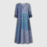 Ava™ | Retro Linneklänning