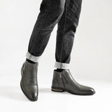 Botines Chelsea de Cuero