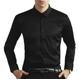 Camisa de oficina de algodón premium para Hombre