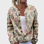 Lara – Blommig cardigan för hösten