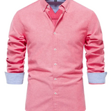 Camisa premium de algodón para Hombre