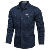 Camisa de algodón premium Florence – Negro