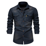 Camisa Atemporal de Jean para Hombre