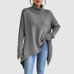 Barbora – Oversize tröja med hög krage – bild 3