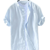 Camisa de algodón premium Aspen de manga corta