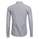 Camisa de algodón premium con cremallera para Hombre