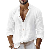 Camisa Atemporal de algodón para Hombre – Blanco
