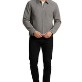 Chaqueta de Ante Gris para Hombres – Chaqueta Casual Moderna