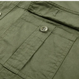 Camisa Atemporal de manga corta en algodón premium para Hombre – Verde