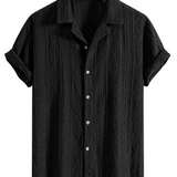 Camisa de algodón premium Biarritz de manga corta
