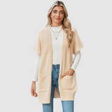 Jasmína – Lätt flätstickad cardigan – bild 3