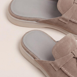 Mules en Suecia Beige Mediterráneo