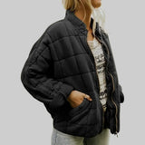 Josiane™ | Elegant oversized quiltad jacka