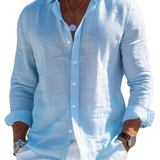 Camisa Atemporal de algodón premium para Hombre – Gris