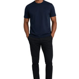 Camiseta Slim-Fit Hombre en Color Azul Marino