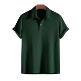 Chemise Old Money de Manga Corta