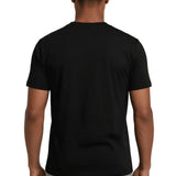 Camiseta Slim-Fit para Hombre en Color Negro