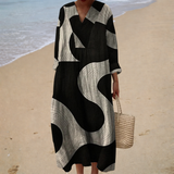 Fladdrande Tryckt Sommardress