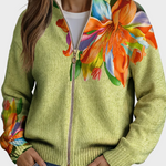 Sidonie – Cardigan med tropiska liljor