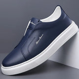 Zapatos de Cuero Slip-On