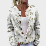 Joana – Blommig cardigan för hösten