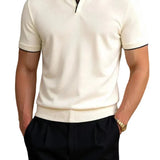 Polo de piqué con detalles contrastantes