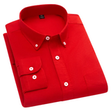 Camisa clásica de algodón para Hombre