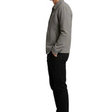 Chaqueta de Ante Gris para Hombres – Chaqueta Casual Moderna