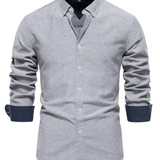 Camisa premium de algodón para Hombre
