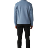 Chaqueta de Ante Azul Claro para Hombres – Elegante y Universal para el Día a Día