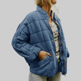 Josiane™ | Elegant oversized quiltad jacka