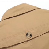 Abrigo Trench Elegante Con Forro