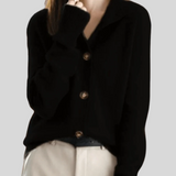 Claire | Kasmir Cardigan i Retro-Stil