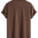 Camisa de algodón premium Biarritz de manga corta