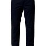 Pantalón hombre – Corte recto en algodón con elastano