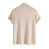 Chemise Old Money de Manga Corta